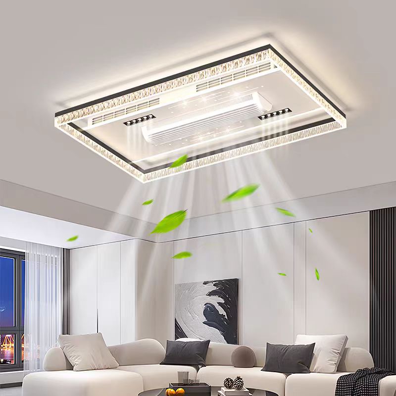 Decor Lighting Ceiling Fans - New Invisible Bladeless Fan Light Luxury