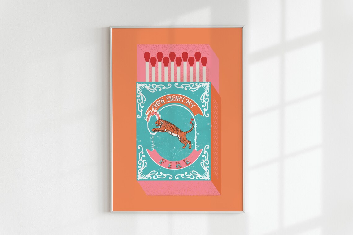 You Light My Fire Orange Match - огляд і ціна Lighting Decor Ideas