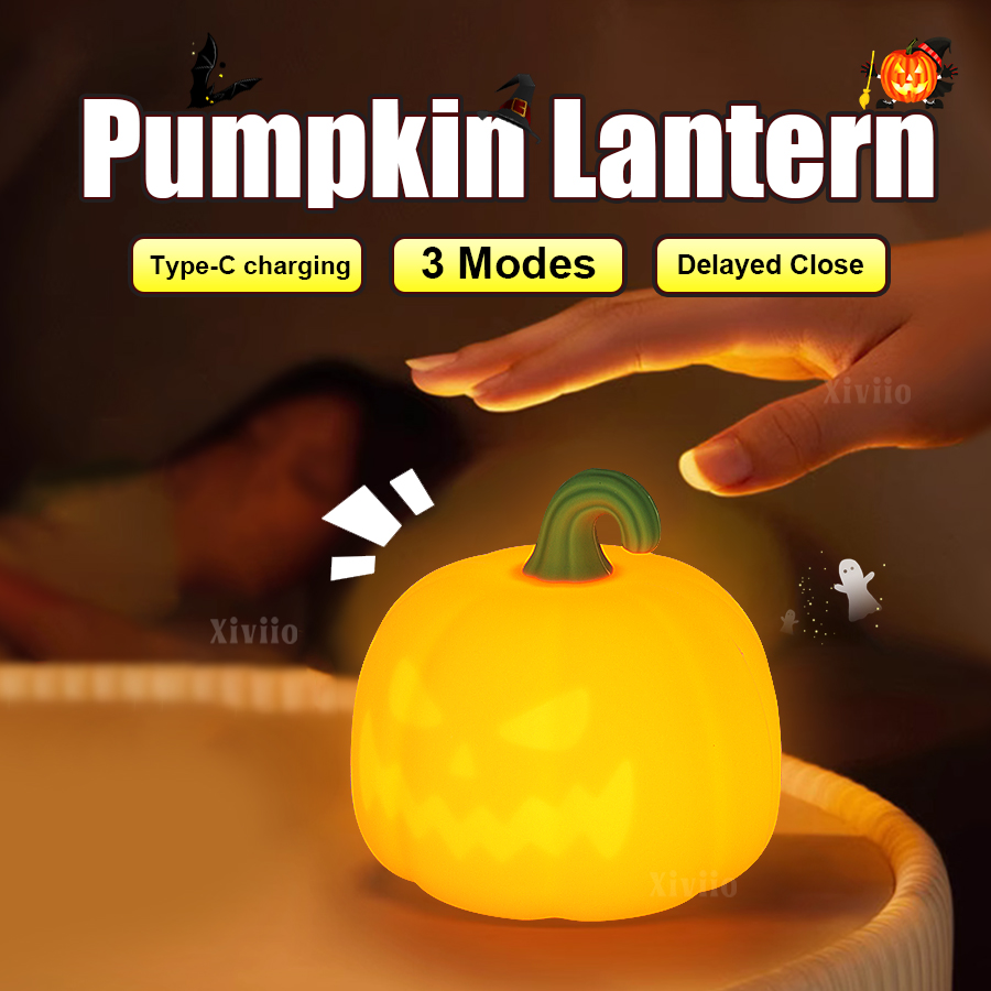 Halloween Pumpkin Lamp Super S - огляд і ціна Lighting Decor Ideas