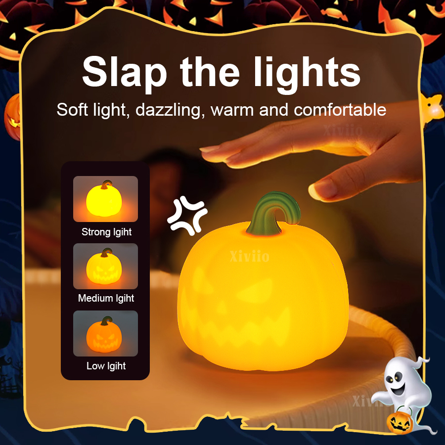 Halloween Pumpkin Lamp Super S - огляд і ціна Lighting Decor Ideas