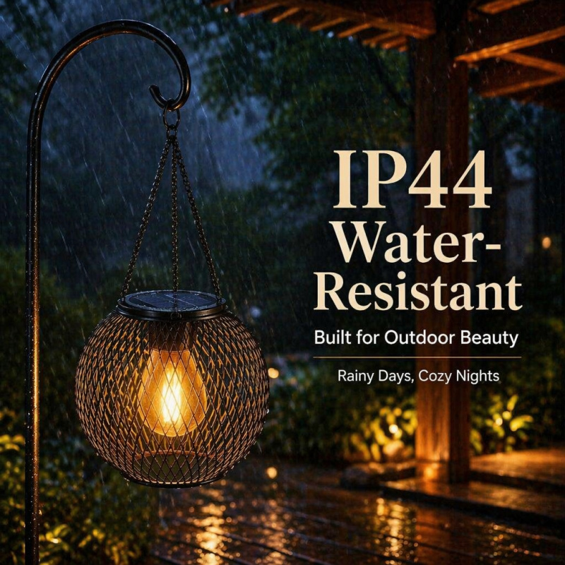 Solar Powered LED Hanging Floo - огляд і ціна Lighting Decor Ideas