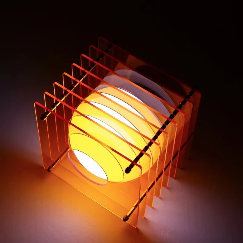 DIY Acrylic Thousand Layer Lam - огляд і ціна Lighting Decor Ideas