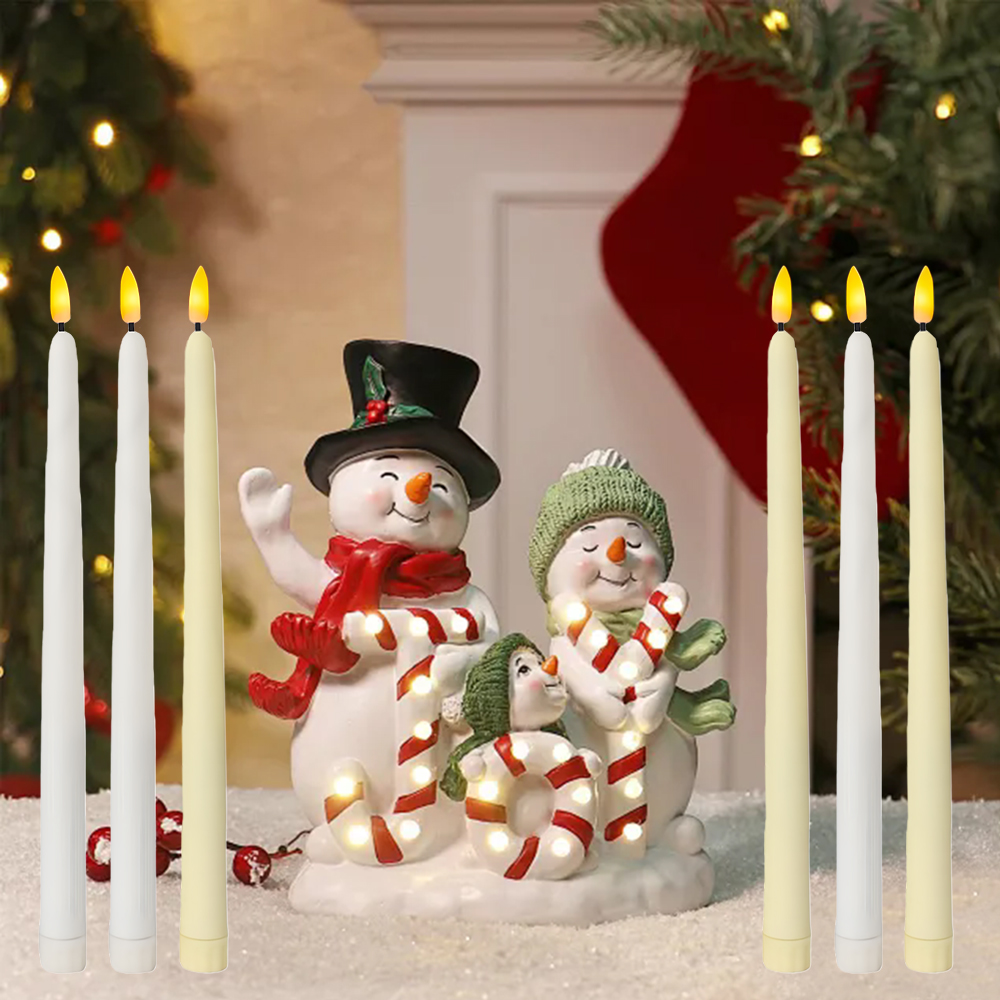 6pcs LED Flameless Taper Candl - огляд і ціна Lighting Decor Ideas