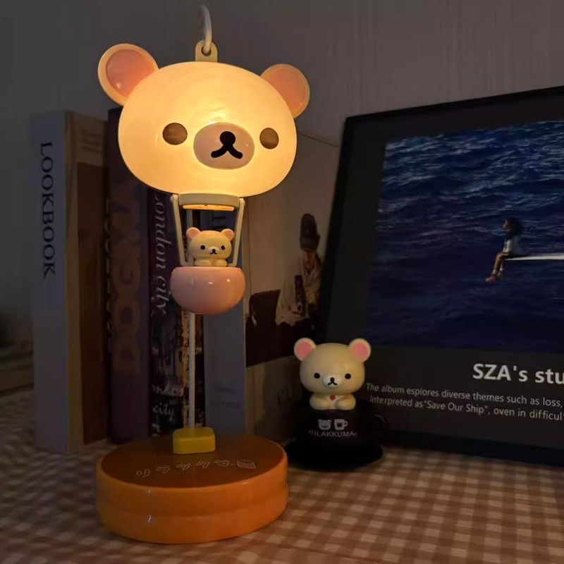 Kawaii Retro Rilakkuma Night L - огляд і ціна Japanese Lighting Decor