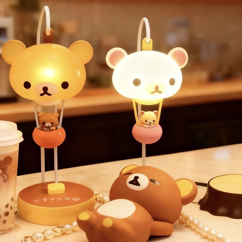 Kawaii Retro Rilakkuma Night L - огляд і ціна Japanese Lighting Decor