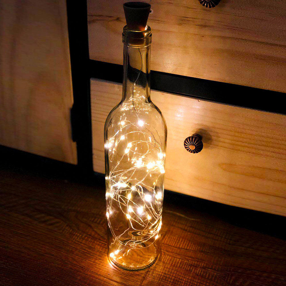 10 LED Cork String Lights Crea - огляд і ціна Decor Lighting Cork