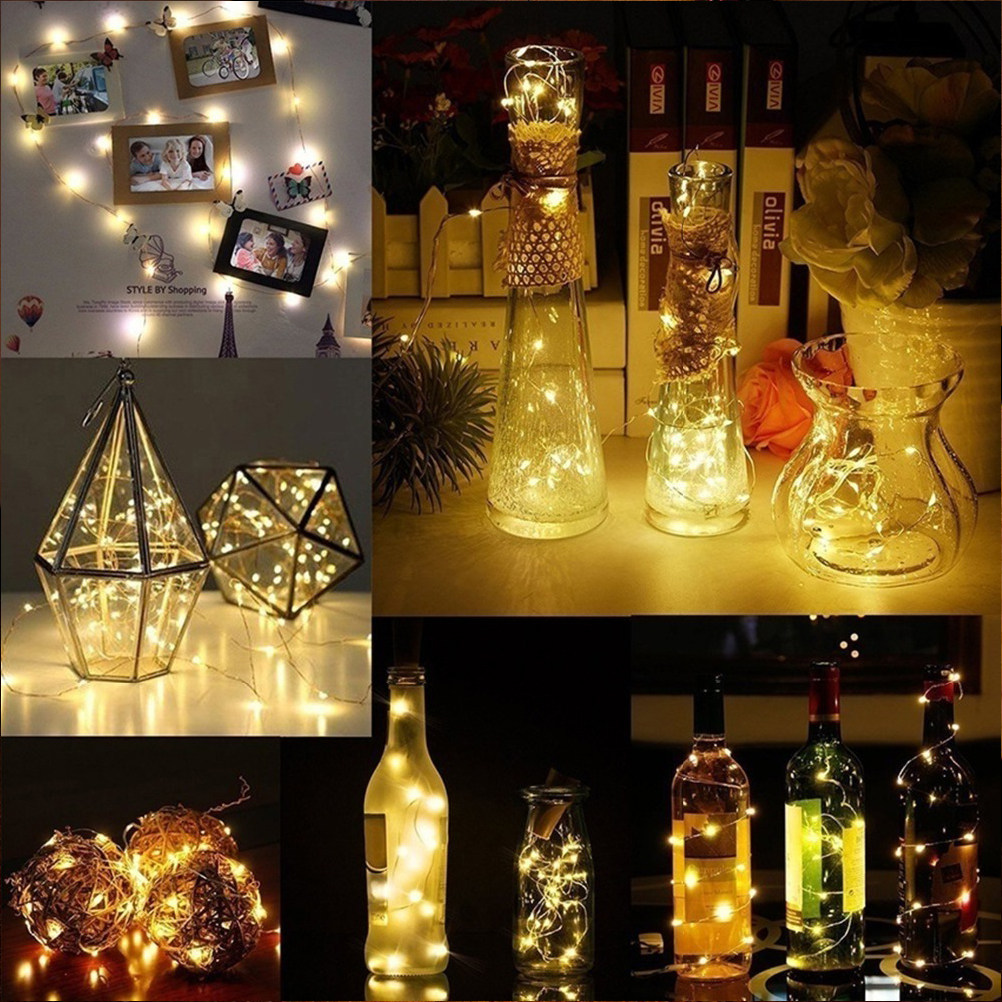 10 LED Cork String Lights Crea - огляд і ціна Decor Lighting Cork