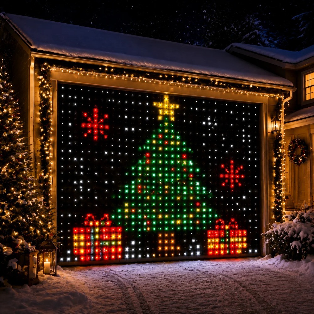 LED Pixel Curtain Lights Bluet - огляд і ціна Lighting Decor For Home