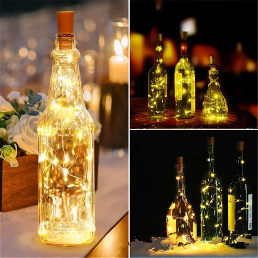 LED Bottle Cork String Lights  - огляд і ціна Decor Lighting Cork
