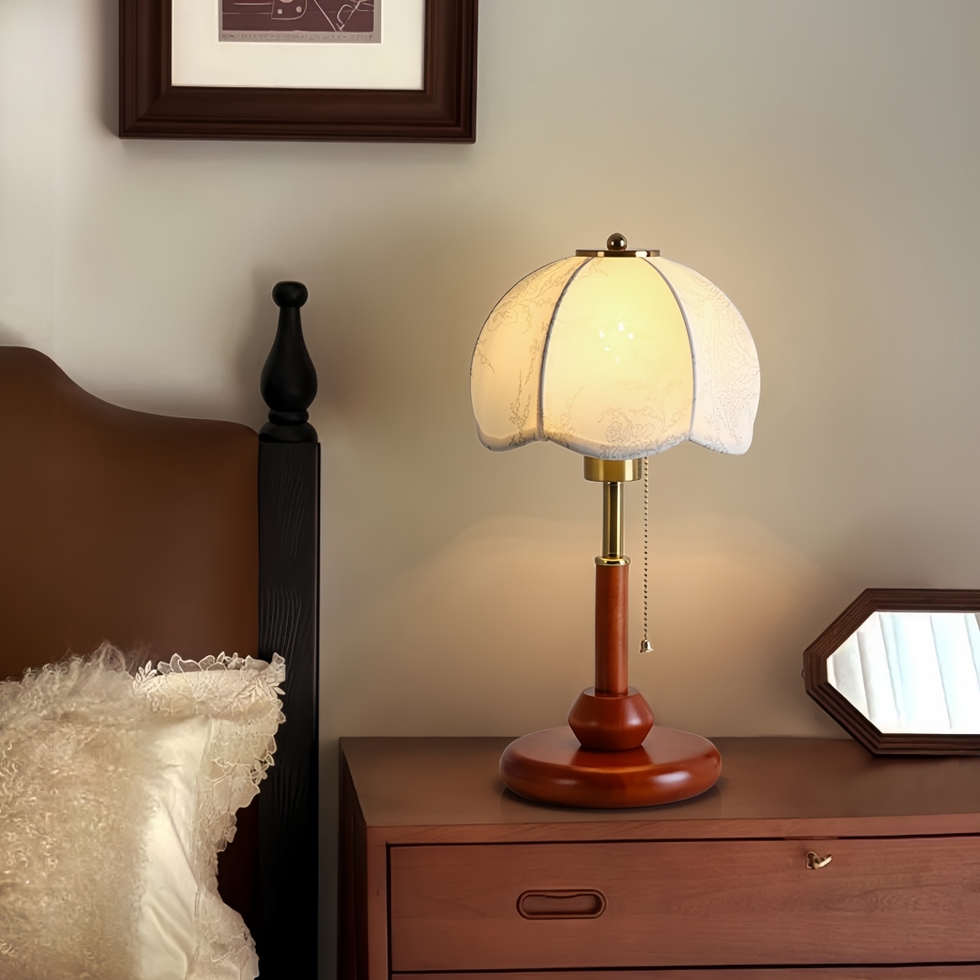 Vintage Scalloped Dome Table L - огляд і ціна Lighting Decor Room