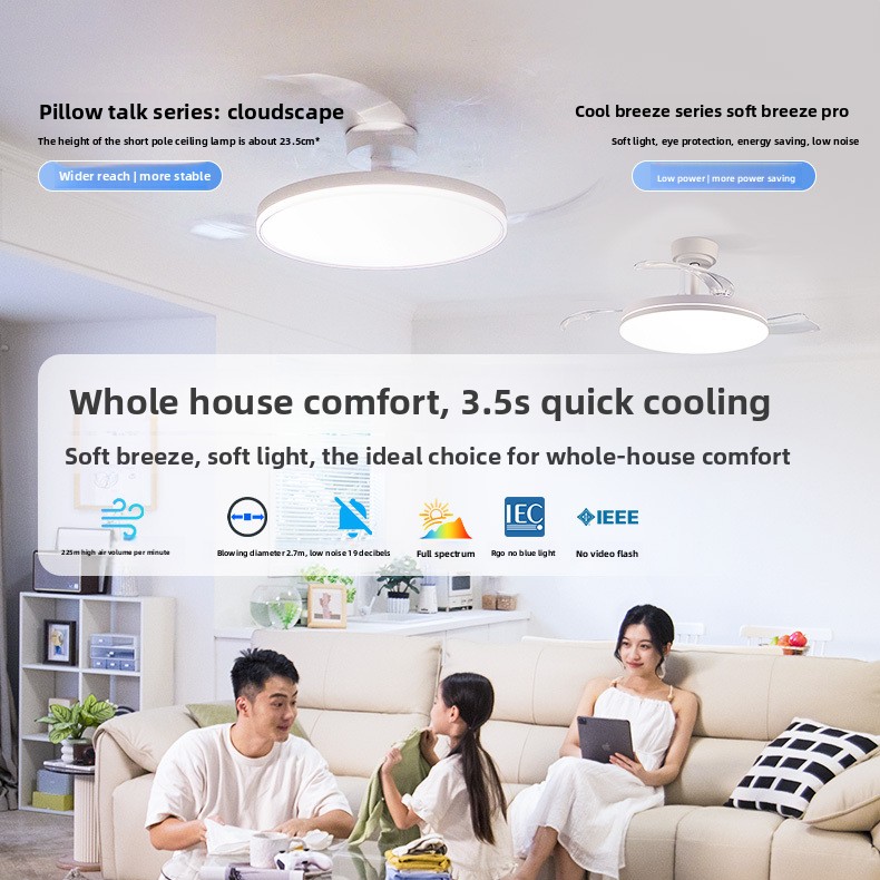Simple Ceiling Fan Light House - огляд і ціна Decor Lighting Ceiling Fans