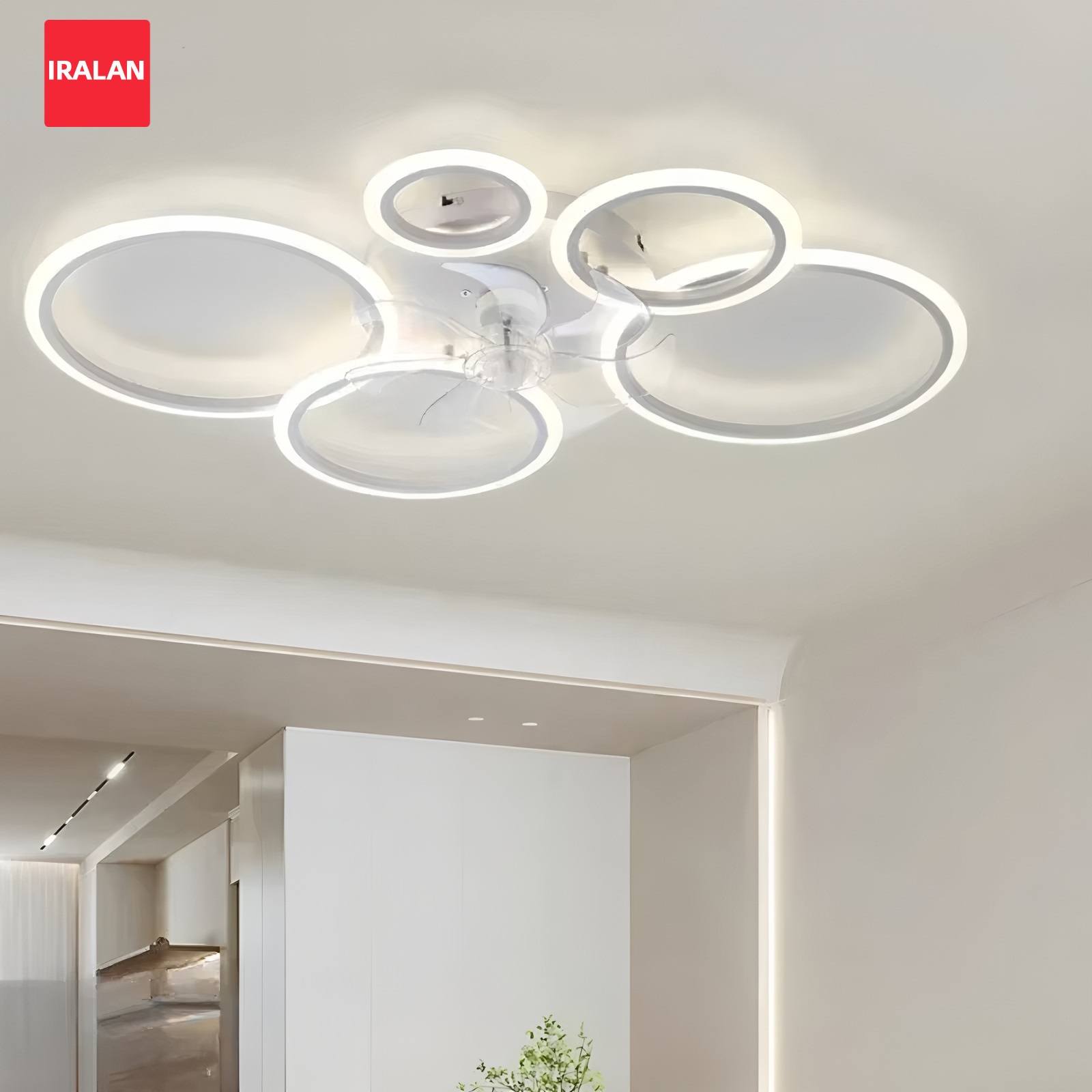 Ring Ceiling Fan with LED Ligh - огляд і ціна Decor Lighting Ceiling Fans