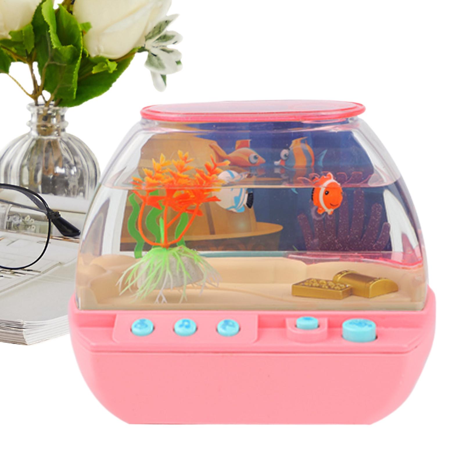 Toy Fish Tank Home Decoration  - огляд і ціна Lighting Decor Room