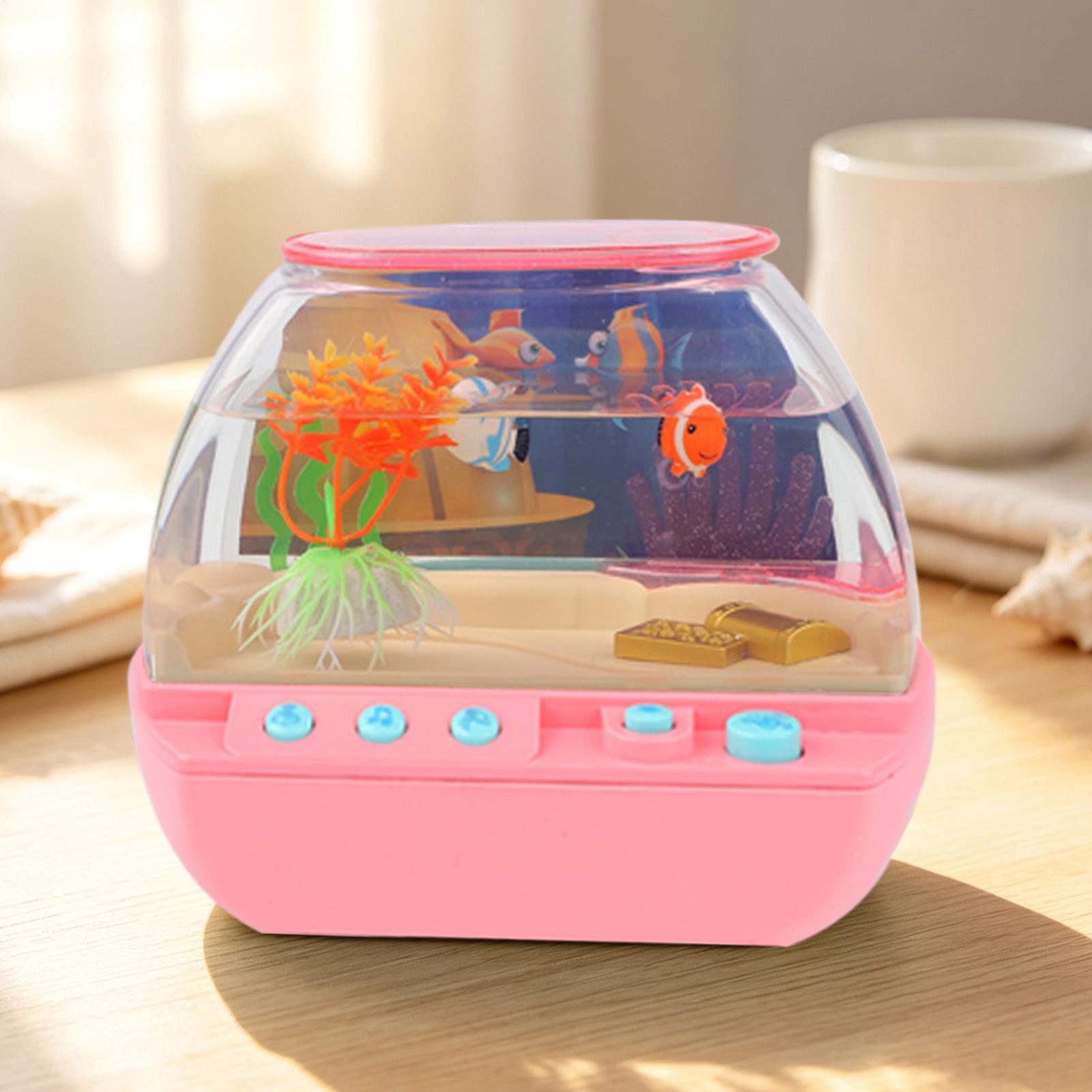 Toy Fish Tank Home Decoration  - огляд і ціна Lighting Decor Room