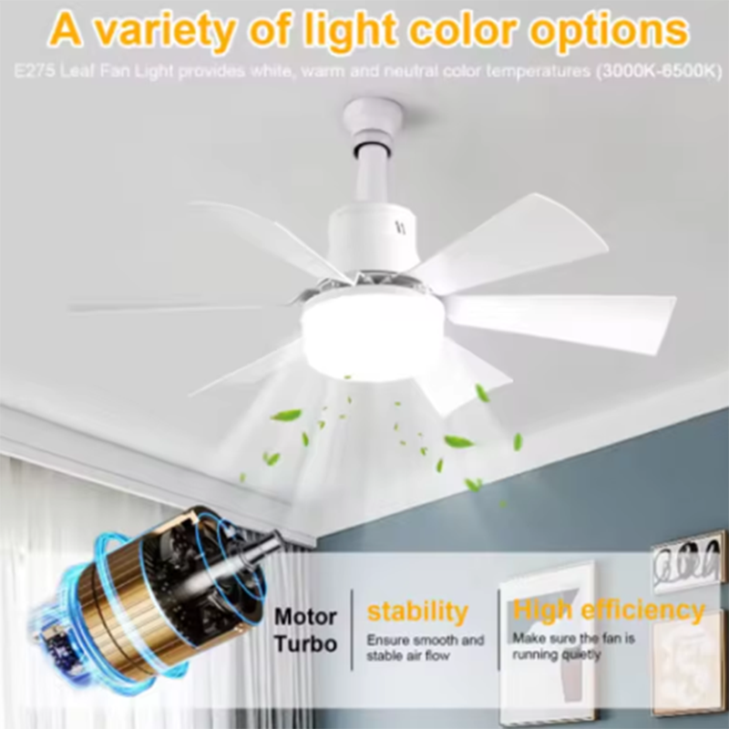 40W E27 LED Ceiling Fan Light  - огляд і ціна Decor Lighting Ceiling Fans