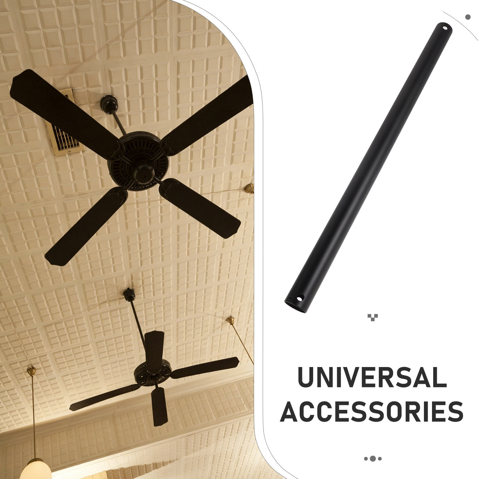 18 Inch Ceiling Fan Downrod No - огляд і ціна Decor Lighting Ceiling Fans