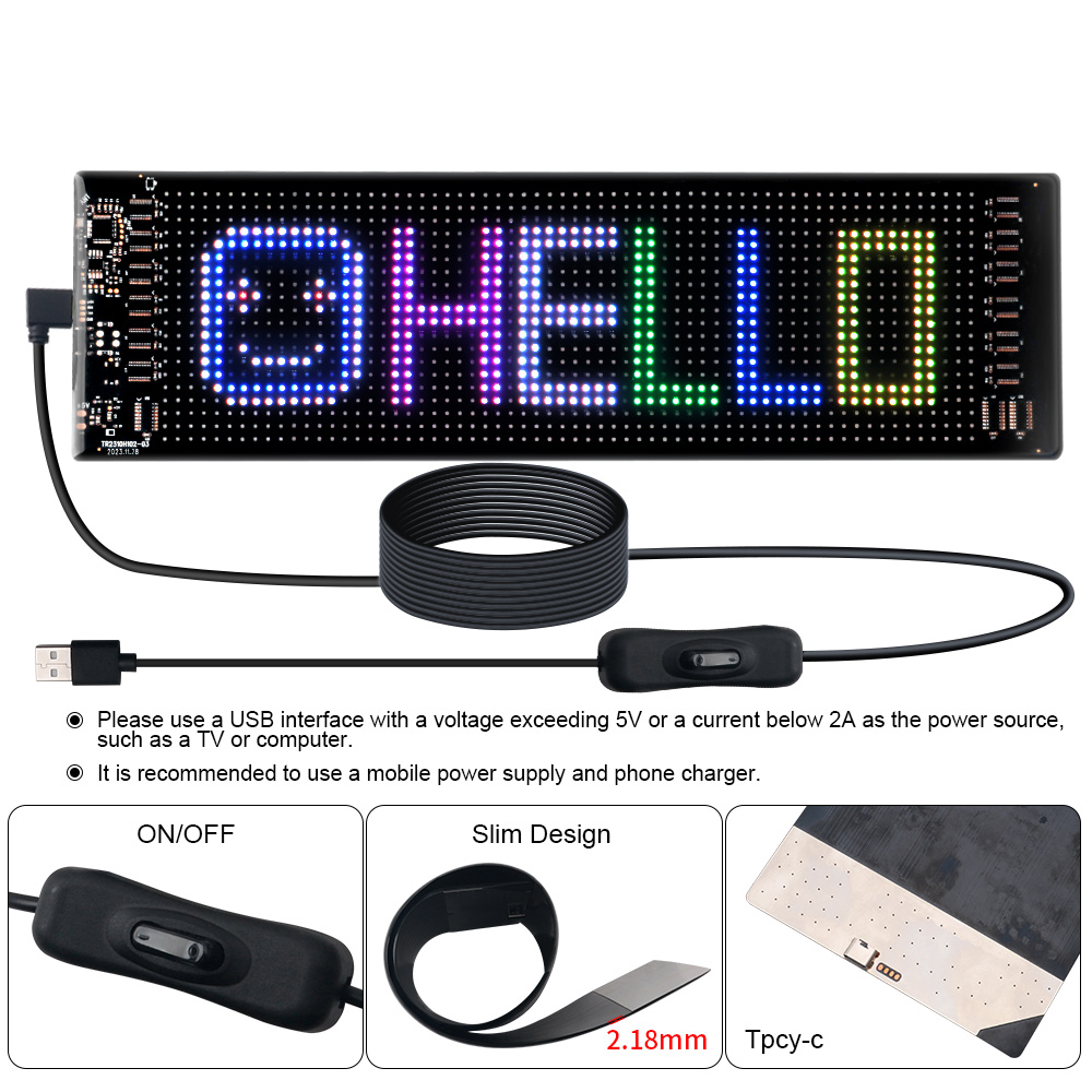 LED Matrix Pixel Panel Scrolli - огляд і ціна Lighting Decor Ideas