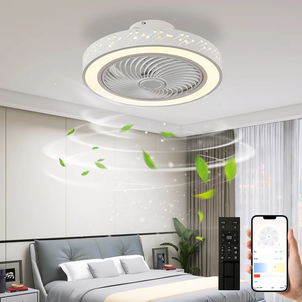 Smart App ceiling fan 46CM fan - огляд і ціна Decor Lighting Ceiling Fans