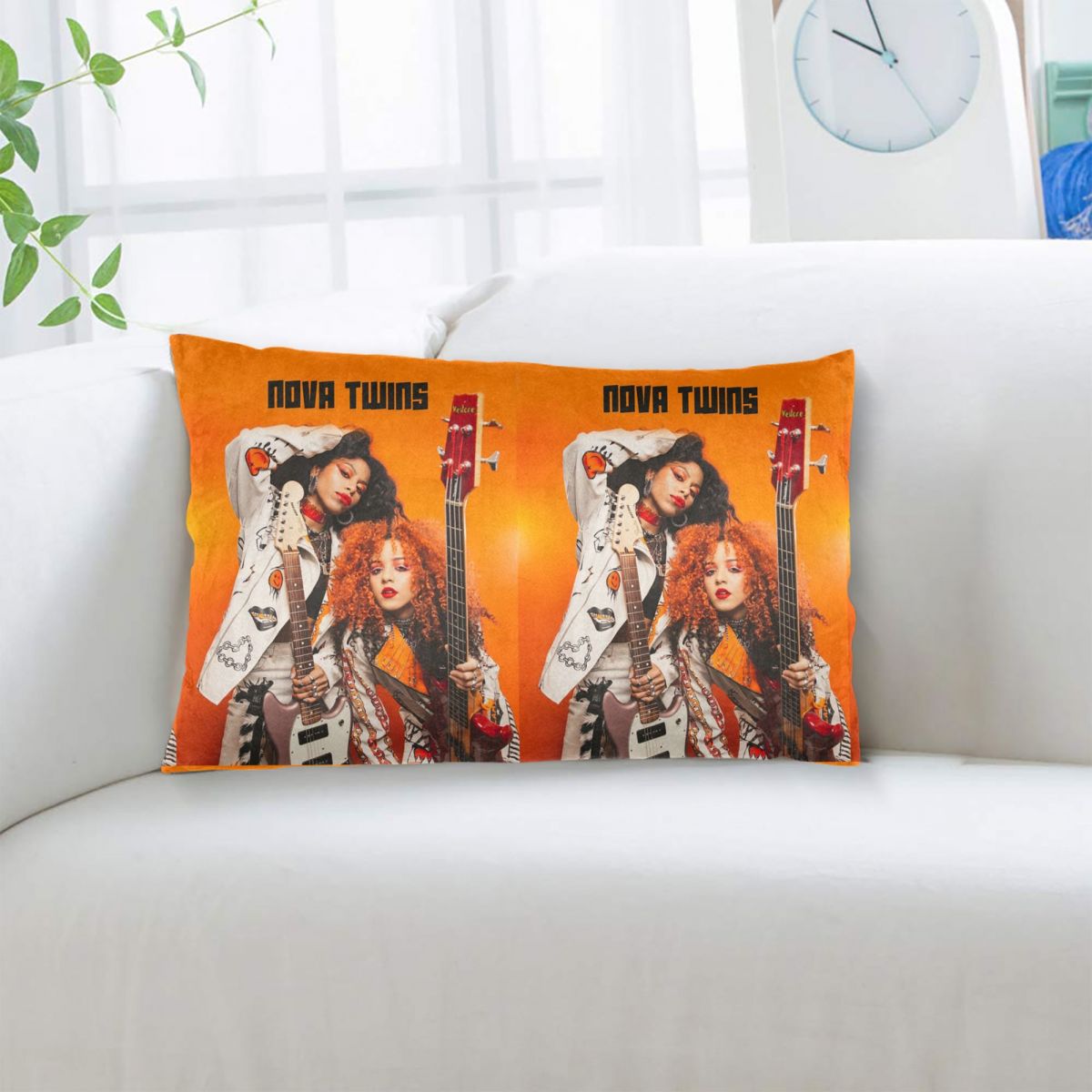 Nova Twins Rectangle Pillowcas - огляд і ціна Nova Decor & Lighting Juletrelys