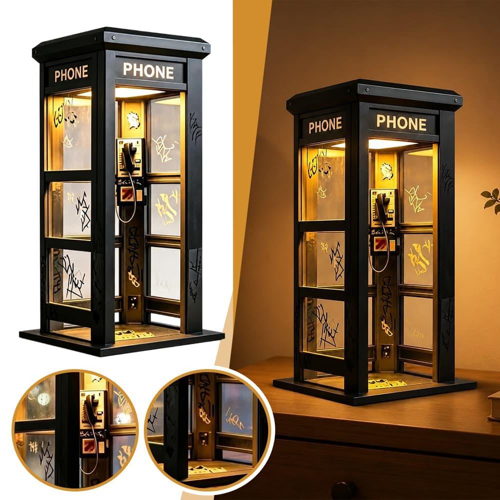 Vintage London Telephone Booth - огляд і ціна Lighting Decor For Home