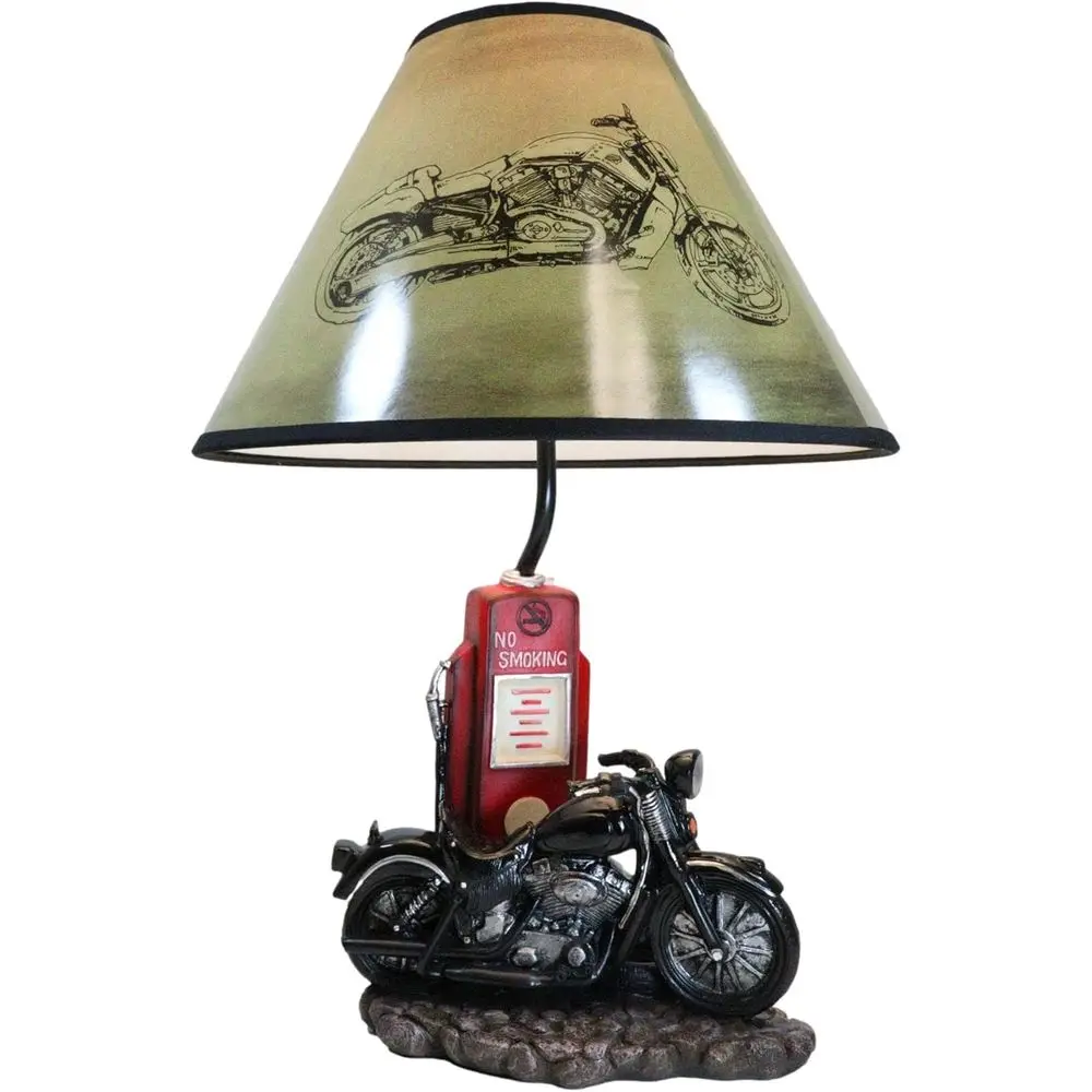Vintage Retro Black Motorcycle - огляд і ціна Lighting Decor For Home