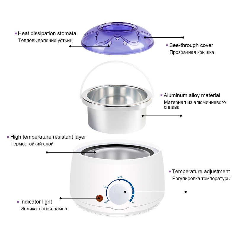 200/500ML Electric Wax Heater  - огляд і ціна Wax Melter Electric