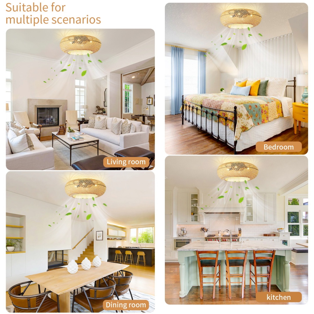 Bamboo Remote Control Ceiling  - огляд і ціна Decor Lighting Ceiling Fans
