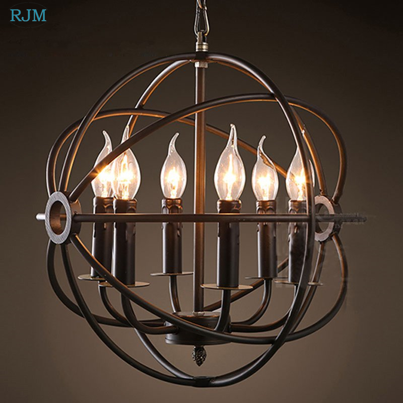 American Industrial Loft Candl - огляд і ціна Lzpz Rui Decor Lighting Store