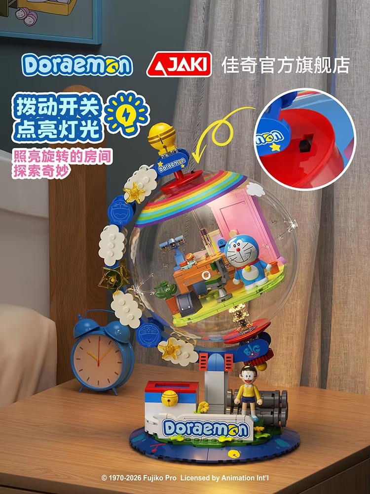 JAKI Doraemon Licensed Globe B - огляд і ціна Lighting Decor Ideas