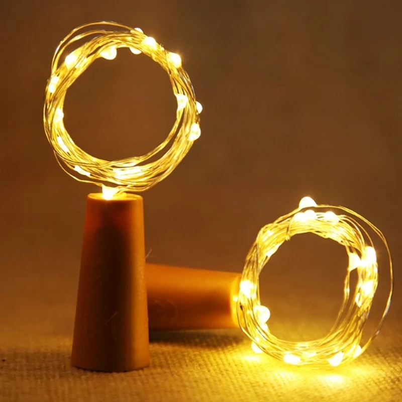 5PC/10PC  LED Bar Wine Bottle  - огляд і ціна Decor Lighting Cork