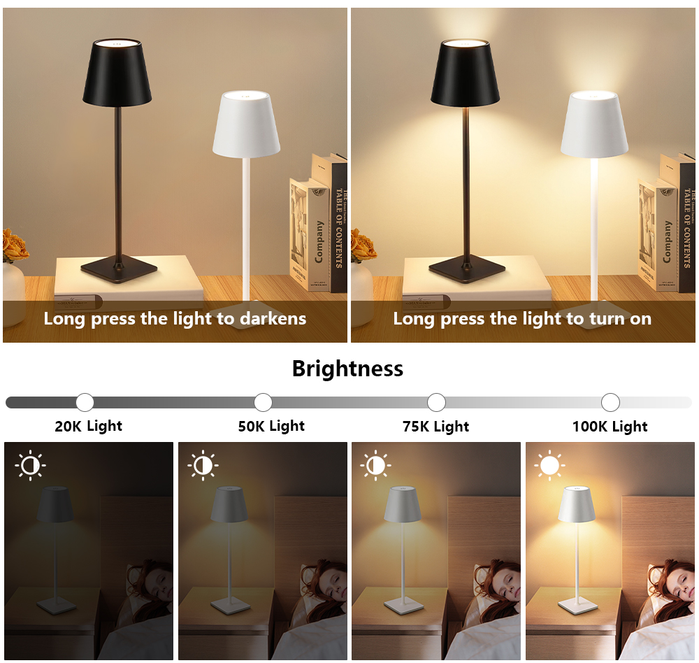 LED Rechargeable Desk Light Wi - огляд і ціна Lighting Decor Room